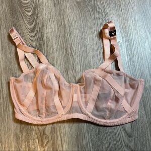 Victoria’s Secret very sexy pink unlined balconet bra 34ddd